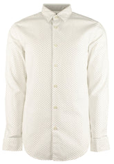 Hugo Boss Men's Ronni Slim Fit Long Sleeve Button Front Shirt Pastel Pink